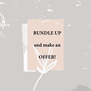 Bundle and make an offer!Happy to provide deals!
